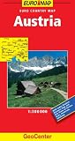Austria GeoCenter Euro Map (GeoCenter Euro Maps)