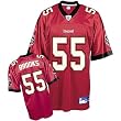 Derrick Brooks #55 Tampa Bay Buccaneers NFL CHILD" Replica Player Jersey (Size 4-7)"