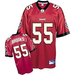 Derrick Brooks #55 Tampa Bay Buccaneers NFL "TODDLER" Replica Player Jersey (Size 2T-4T)