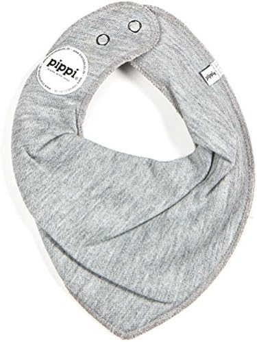 Pippi Scarf Bib - Grey