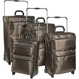International Traveller IT-Ã?-2 Worlds Lightest 4 Piece Luggage Set w/ Locking