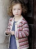 Fairisle knitted cardigan Multicolour 3/6 MNTHS