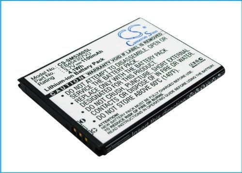 Battery2go - 1 year warranty - 3.7V Battery For Samsung GT-B7810, GT-S5360, GT-S5380, Wave Y, Galaxy M Pro II