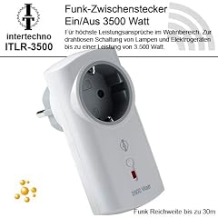Intertechno Funksteckdose bis 3500 Watt ITLR-3500