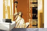 Eurographics DW-RFI1006 New York Collage, Dekowall 254 x 366 cm