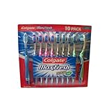 Colgate MaxFresh Max Fresh Toothbrush 10 Pack Soft