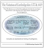 The visitation of Cambridgeshire 1575 & 1619