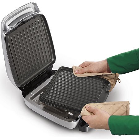indoor grill griddle removable plates
