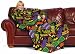 Search : DC Comics Logos Comfy Throw with Sleeves