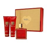 Queen Latifah 3Pc Set (3.4 fl. oz. Eau De Parfum Spray + 3.0 oz. Body Lotion + 3.0 oz. Gel) for Women by Queen Latifah.