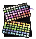 Shany Eyeshadow Palette, Bold and Bright Collection, Vivid, 120 Color (Quantity of 2)
