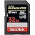 SanDisk Extreme PRO 32GB UHS-I/U3 SDHC Flash Memory Card with up to 95MB/s- SDSDXPA-032G-AFFP