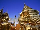 Reclining Buddha, Chiang Mia, Thailand Photographic Poster Print