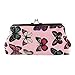 Wallet,toraway Lady Vintage Butterfly Mini Hasp Coin Purse Wallet Clutch Bag (Pink)