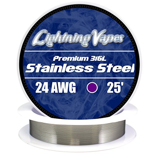 LV Stainless Steel 316L Wire 24 AWG - 25'