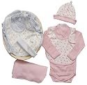 Organic Egyptian Cotton New Born Gift Basket