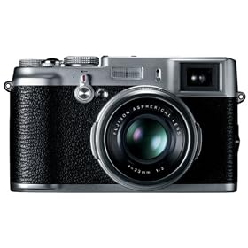 Click here to buy Fujifilm X100 12.3 MP APS-C CMOS EXR Digital Camera with 23mm Fujinon Lens and 2.8-Inch LCD by Fuji.