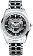 Marc Ecko Men's UNLTD E95016G7 Silver Stainless-Steel Quartz Watch with Black Dial