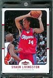 2006-07 Fleer # 81 Shaun Livingston Los Angeles Clippers Basketball Card - Mint Condition - In Protective Display Case !
