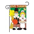 Give Thanks Garden Flag