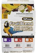 ZUPREEM 230335 Fruitblend Large Parrot Food, 17.5-Pound

