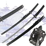 Black Samurai Warrior Katana .