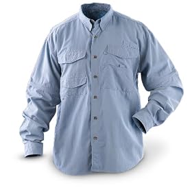Guide Gear® Outdoor Zip - off Fishing Shirt