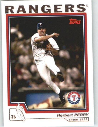 2004 Topps #633 Herbert Perry - Texas Rangers (Baseball Cards)