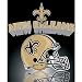 Northwest New Orleans Saints Gridiron Fleece Throw