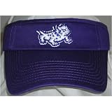 Texas Christian Horned Frogs Mascot NCAA Adjustable Visor (Team Color)