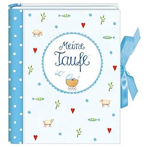 Meine Taufe (hellblau): Kleines Foto-Einsteckalbum (Verkaufseinheit)