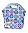 Pack of 2 Fancy New Wave Fully Insulated Lunch Bags - Sea Glass Polka Dot