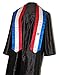 Croatia Flag Graduation Sash/Stole International Study Abroad Adult Unisex