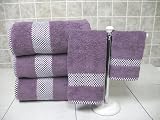 Review Hilasal  / Purple Egyptian Cotton Bath Towel Ensemble - Ultimate Elegance - Grape Bath Towel