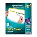 Avery Index Maker White Dividers with Yellow Tabs, 8-Tab, 5 Sets (11415)