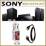 Sony BDV-E570 3D Blu-ray Disc Player Wi-Fi Home Entertainment System with 5.1 Surround Sound and BRA