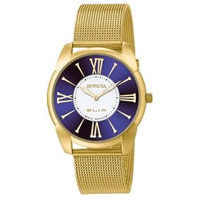 Invicta Men's Slim Collection Gold Invicta Men's Slim Collection Gold