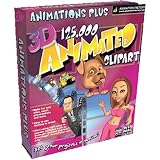 3D 125,000 Animated Clip Art (Mac)