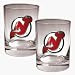 New Jersey Devils 2 Piece Rocks Glass Set