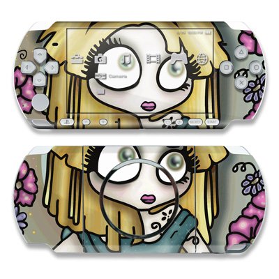 Secret Garden Design Decorative Protector Skin Decal Sticker for Sony PSP 3000