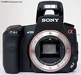 Sony Alpha A200K 10.2MP Digital SLR Camera with Super SteadyShot Image Stabilization (Body)