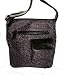 Nineco by Nine West Crossbody Messenger in Purple Cheetah Print