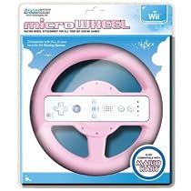 Wii Micro Wheel - Pink
