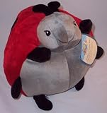 Cloud B Large Round 12 Twilight Ladybug Pouf Soft Plush Toy