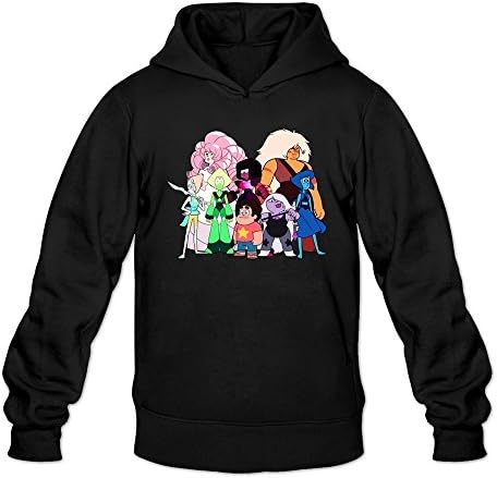 SHFL Men's Steven Universe Personalized Hoodies Black L