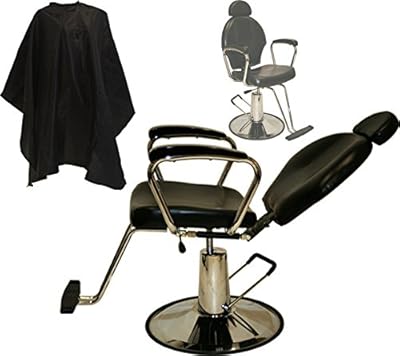 LCL Beauty Hydraulic-Lift Reclining All Purpose Barber Styling Chair