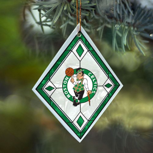 NBA Boston Celtics Art Glass Ornament
