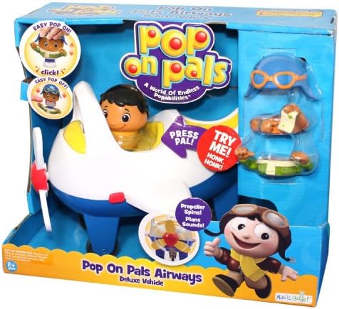 Pop On Pals - Deluxe Airplane