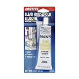 Henkel 908570 Loctite 3-Ounce Silicone Adhesive Sealant, Clear