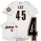 Carlos Lee Signed Autographed Houston Astros Authentic Pinstripe Jersey